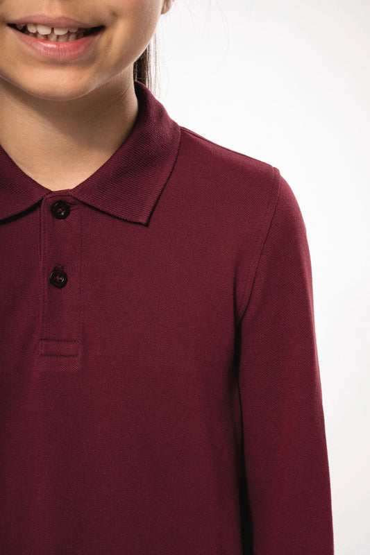 Polo Enfant Premium Manches Longues