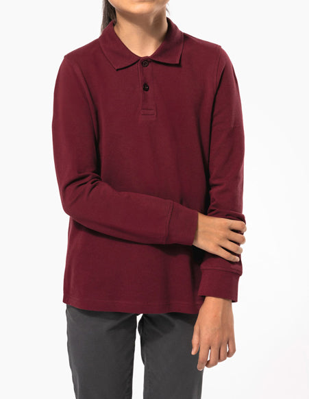 Polo Enfant Premium Manches Longues