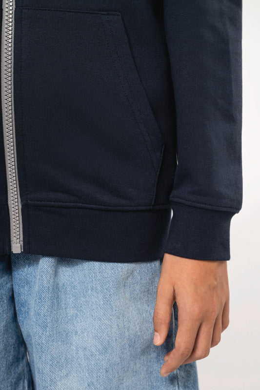 Sweat à capuche zippé enfant
