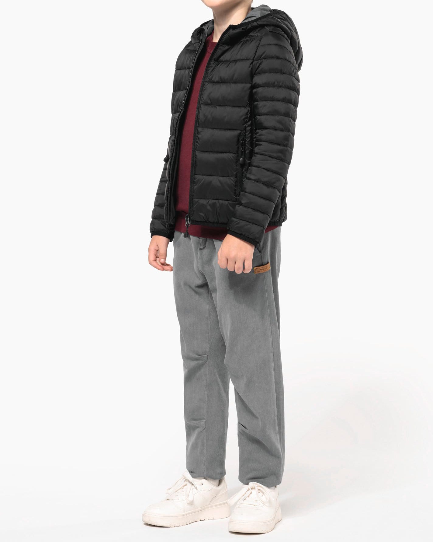 Doudoune Légère Capuche Enfant