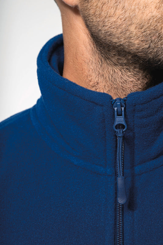 Men's Zipped Microfleece Jacket