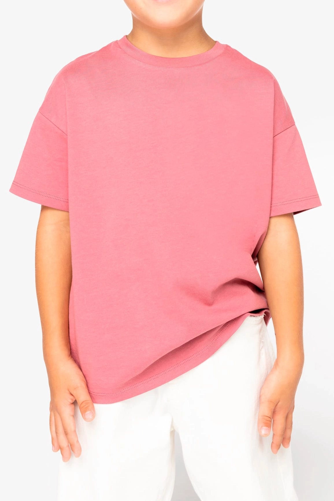 T-shirt Bio Enfant Épaules Tombantes
