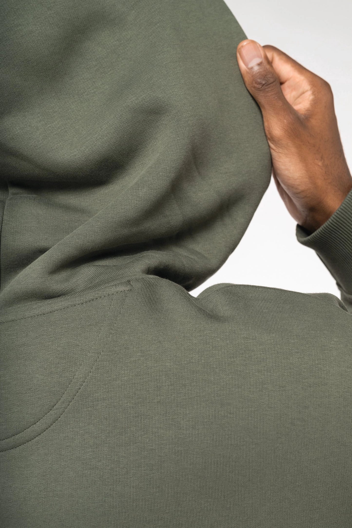 Sweat capuche bio oversize