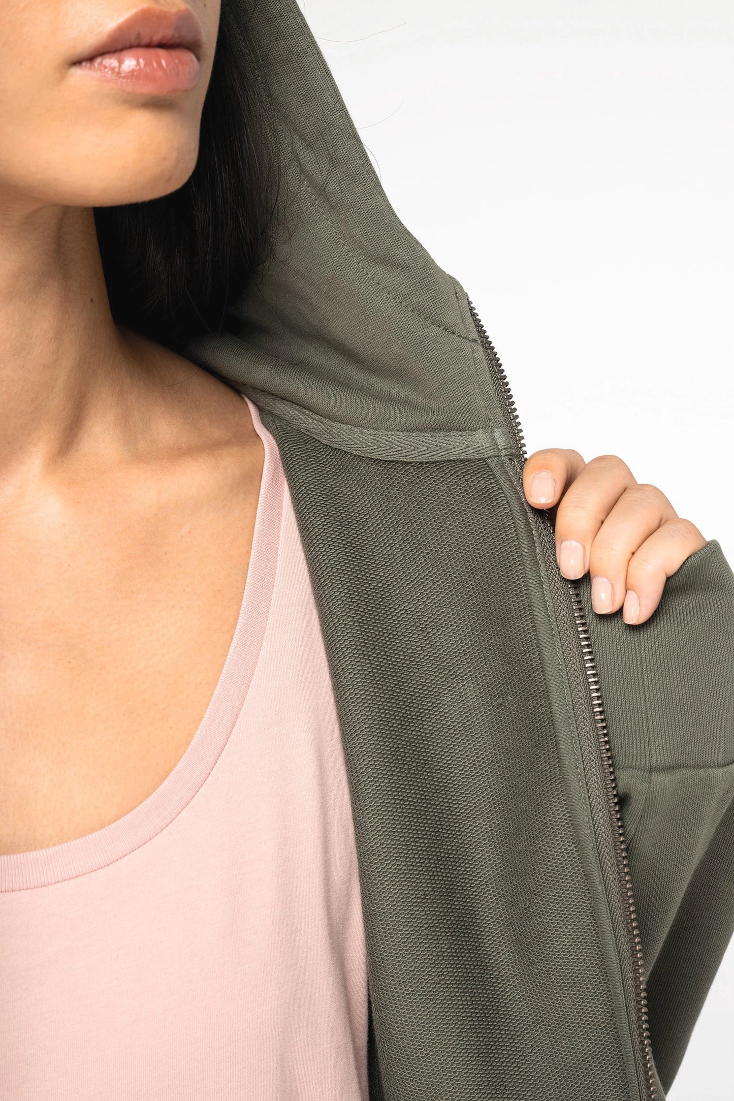 Sweat à Capuche Molleton Oversize femme