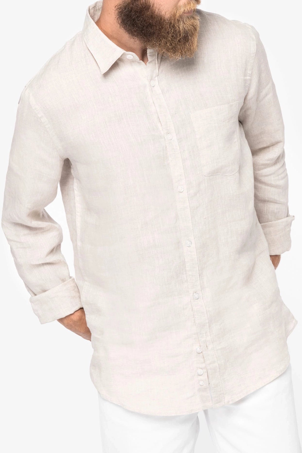 Men's linen shirt