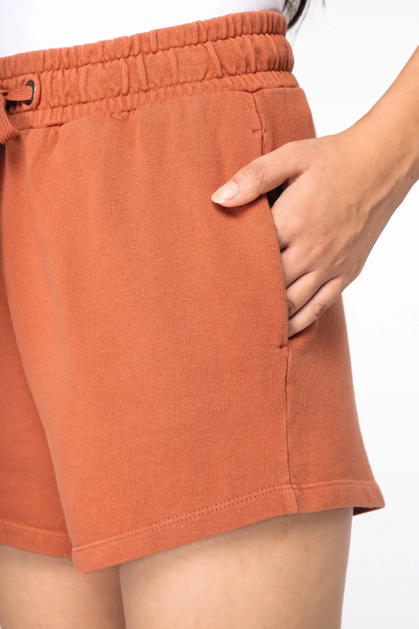 Short French Terry bio pour femme