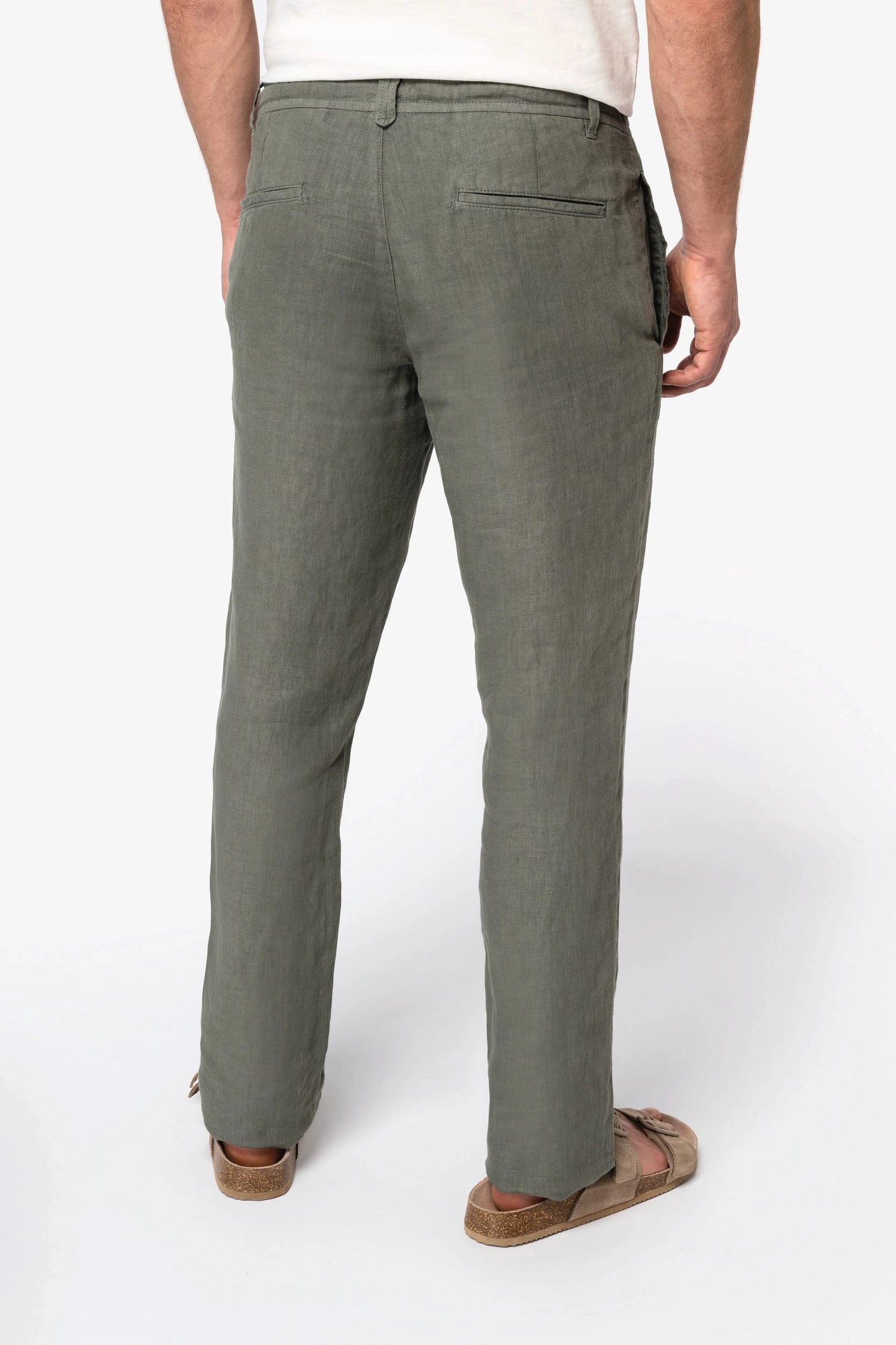 Pantalon Lin Bio Homme Délavé