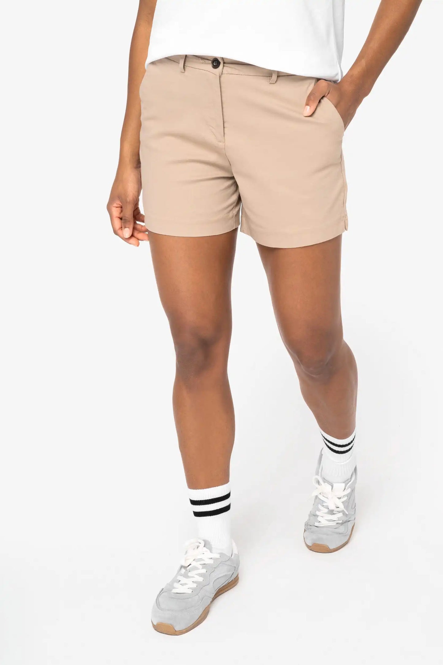 Bermuda Chino Femme Écoresponsable