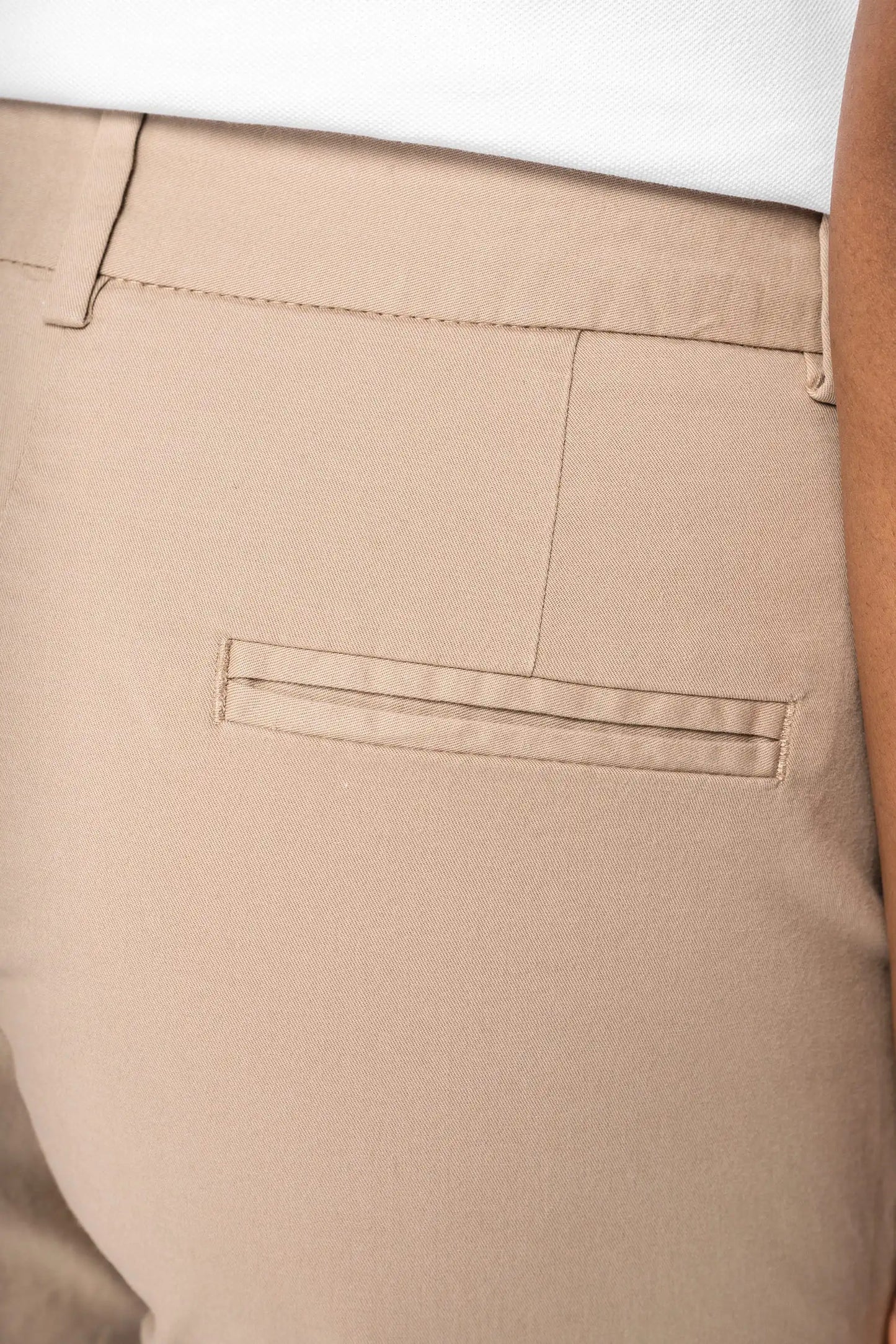 Bermuda Chino Femme Écoresponsable