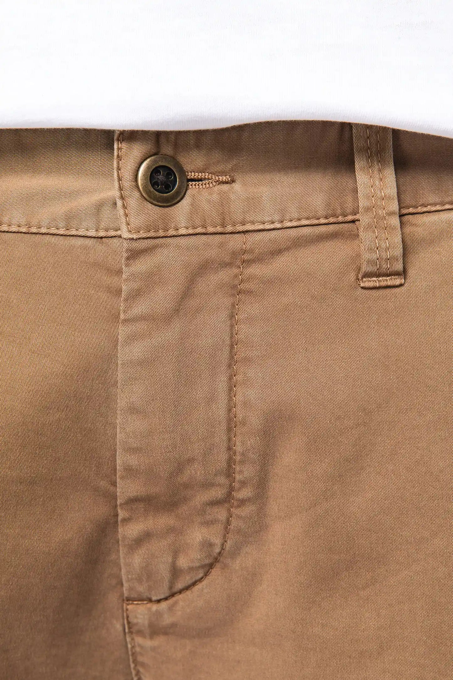 Pantalon Cargo Bio Délavé Homme