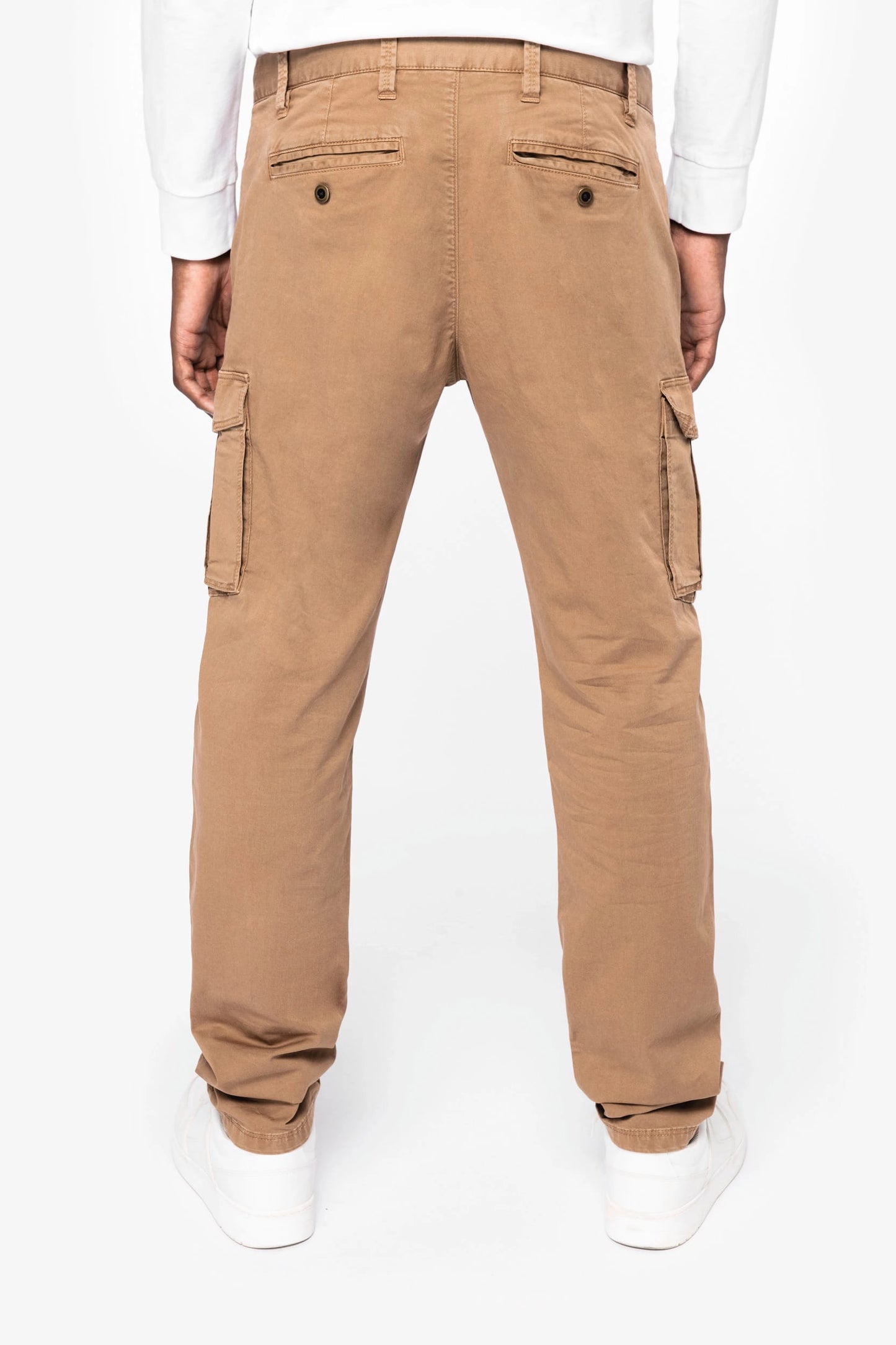 Pantalon Cargo Bio Délavé Homme