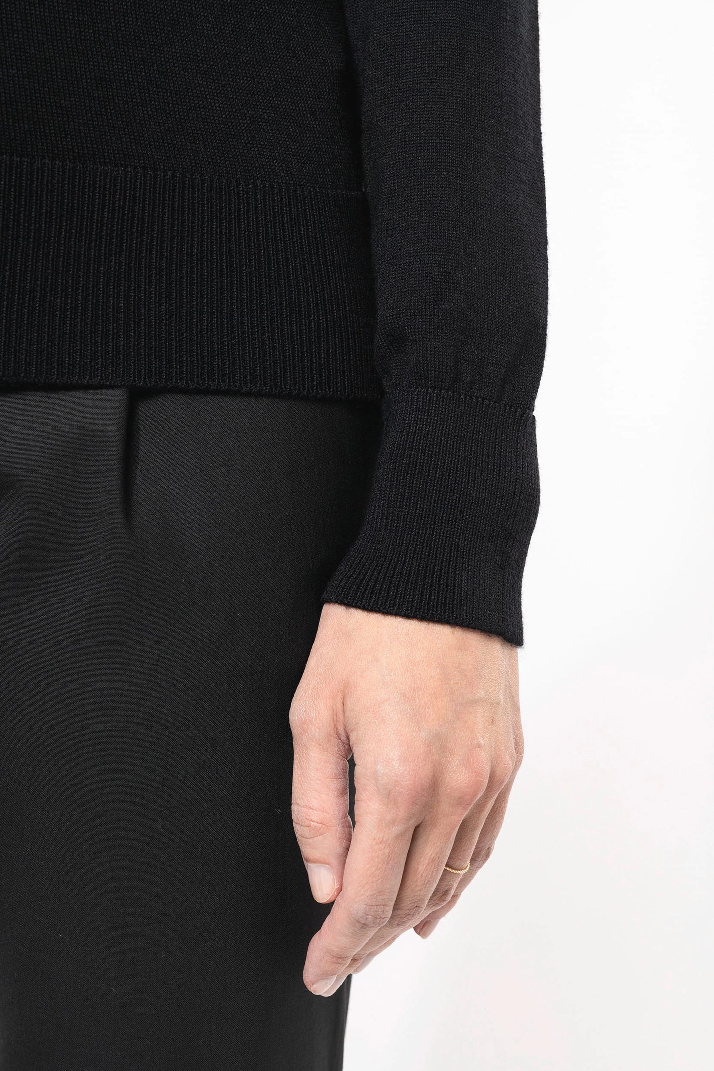 Pull Mérinos Femme Col Roulé
