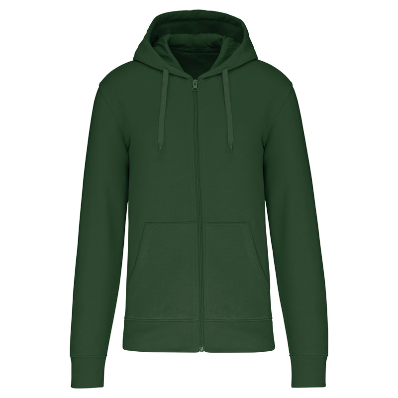 Sweat à Capuche Zippé Bio Homme