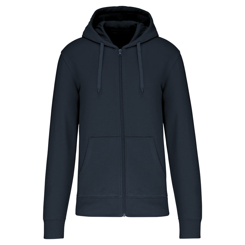 Sweat à Capuche Zippé Bio Homme