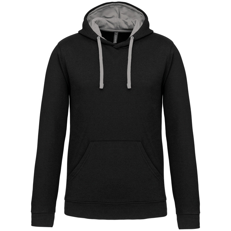 Sweat Capuche Contrastée Homme