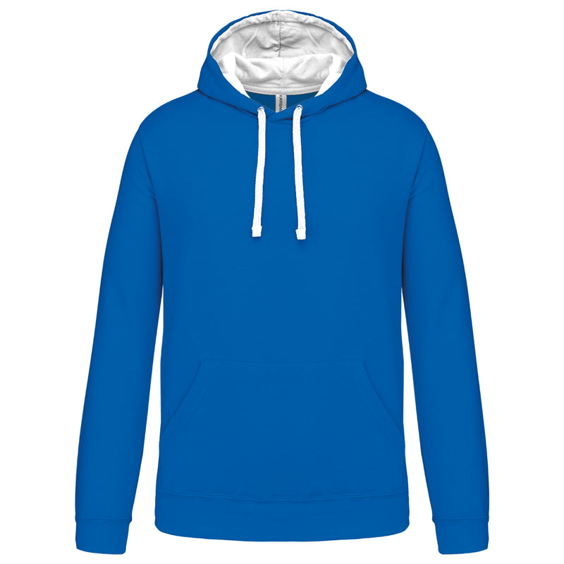 Sweat Capuche Contrastée Homme