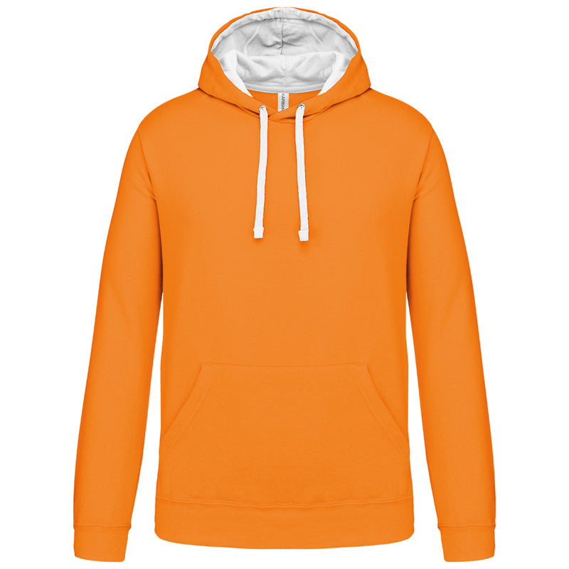 Sweat Capuche Contrastée Homme