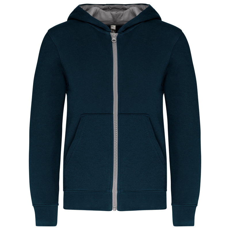 Sweat à capuche zippé enfant