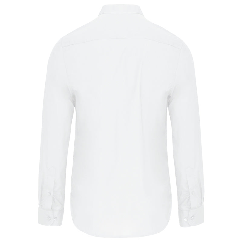Chemise Col Mao Popeline Homme