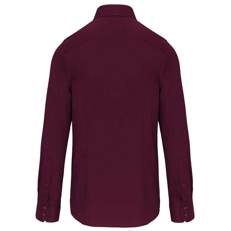 Chemise Stretch Homme Manches Longues