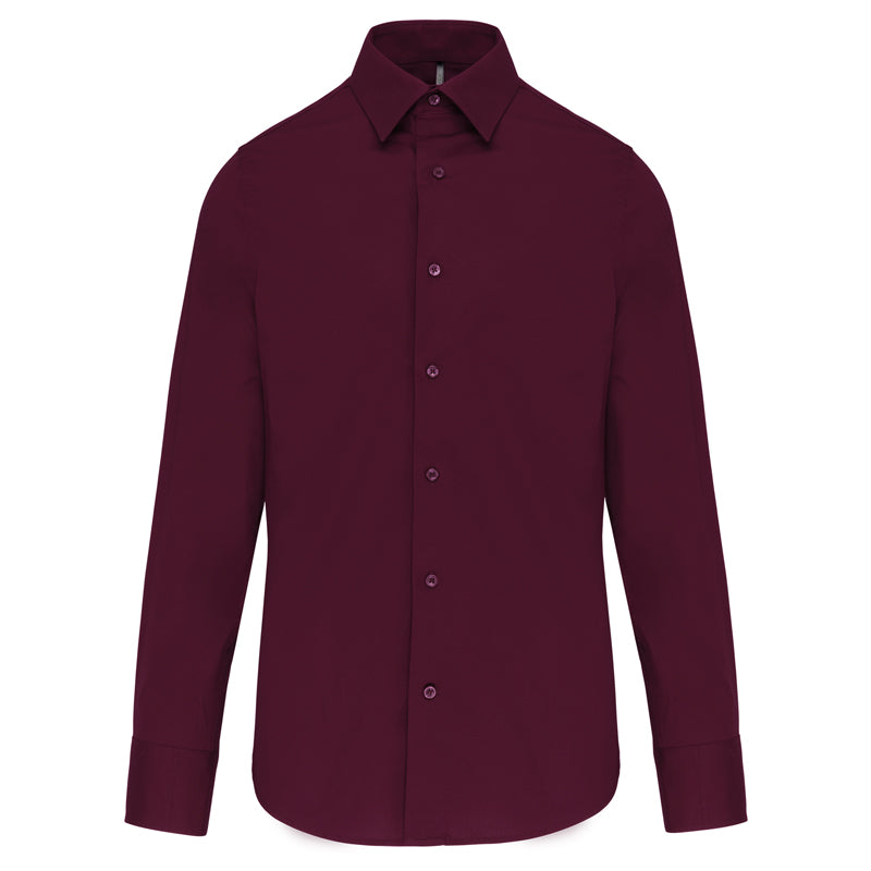 Chemise Stretch Homme Manches Longues