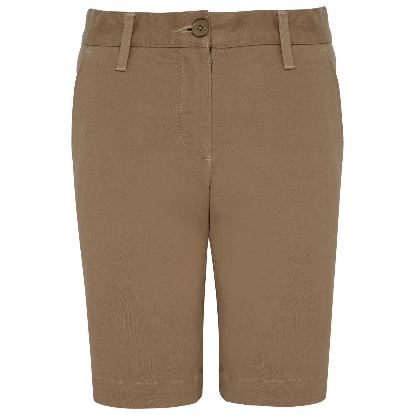 Bermuda Chino Fille Stretch
