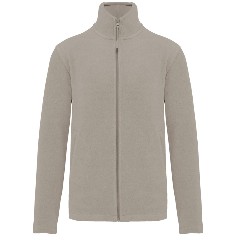 Men's Zipped Microfleece Jacket