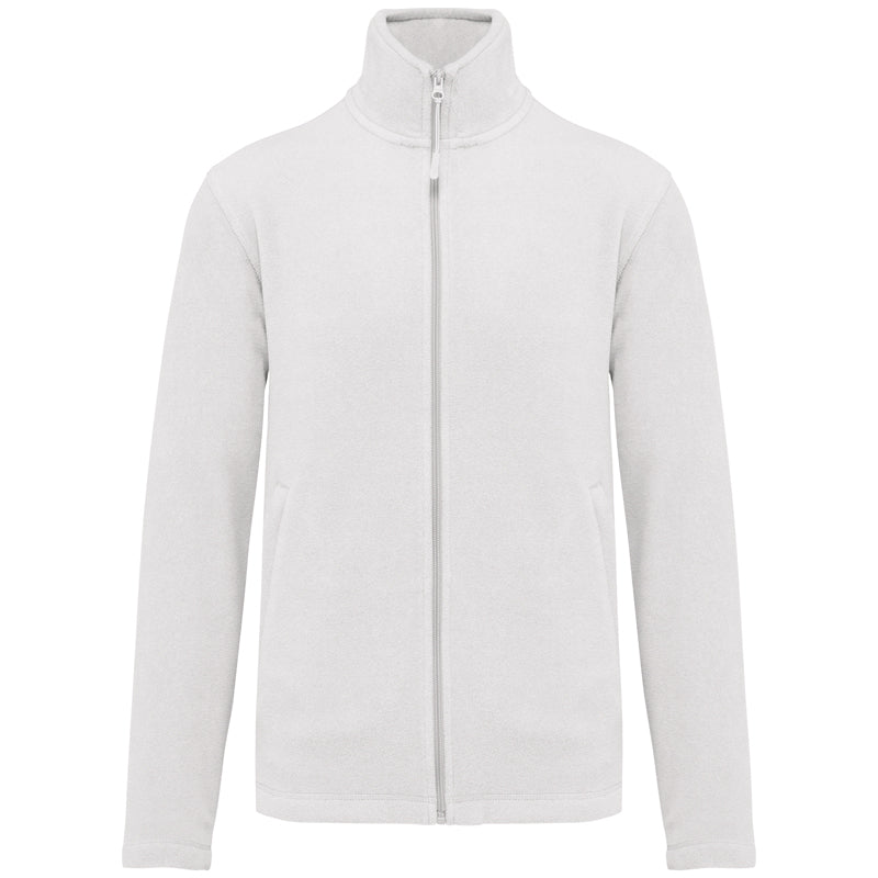 Men's Zipped Microfleece Jacket