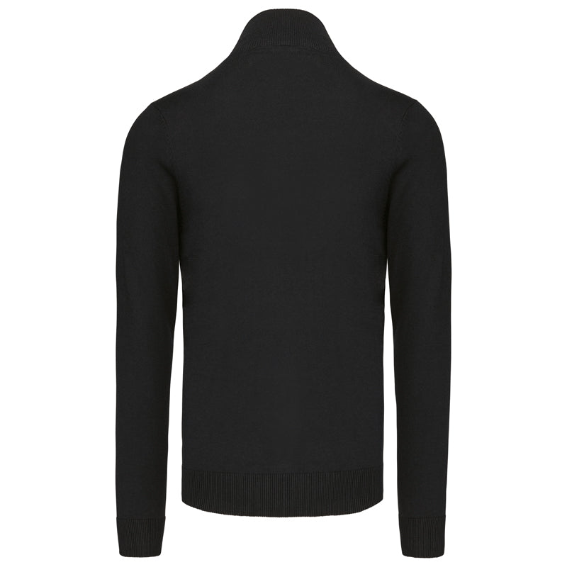 Cardigan Zippé Homme Maille Fine