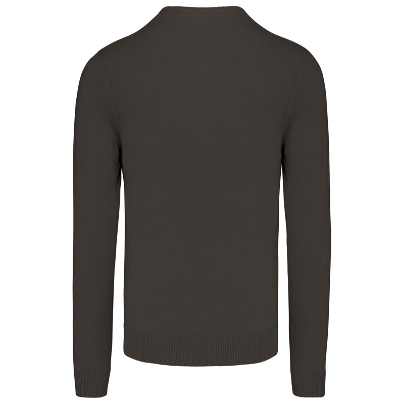 Pull Col V Homme Maille Fine