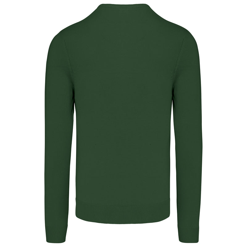 Pull Col V Homme Maille Fine