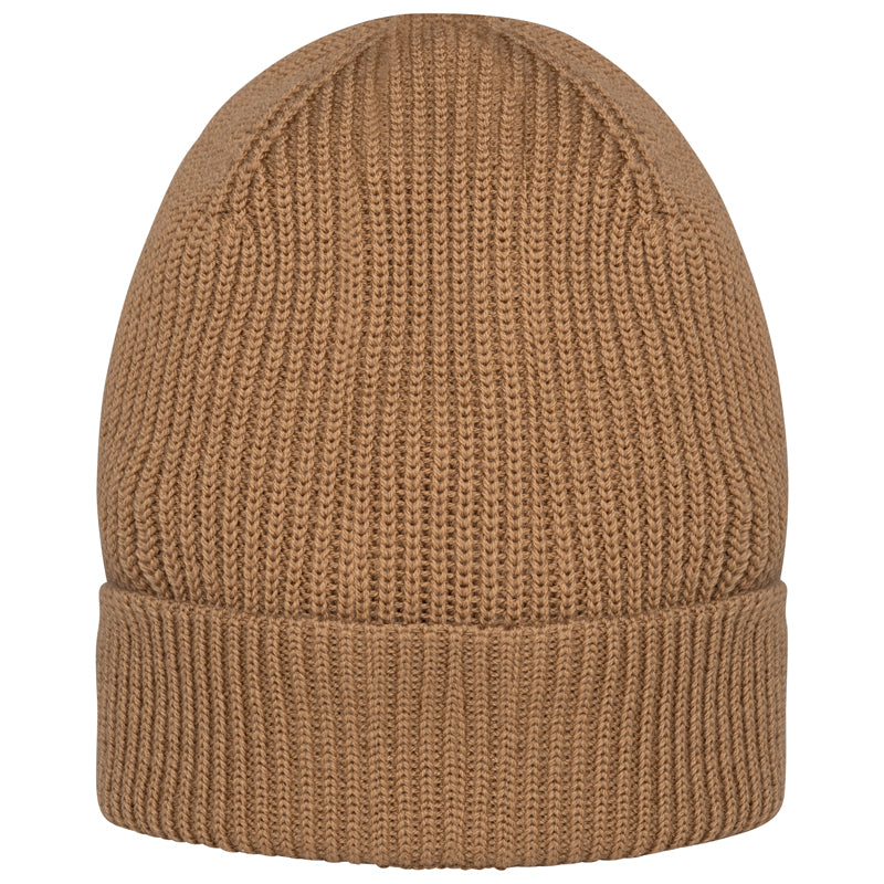 Warme Beanie aus Bio-Merinowolle