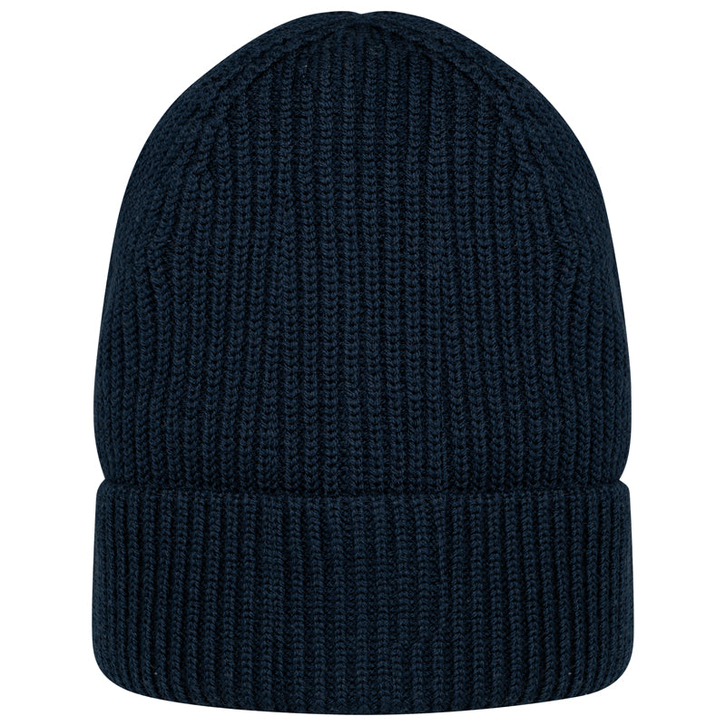 Warme Beanie aus Bio-Merinowolle