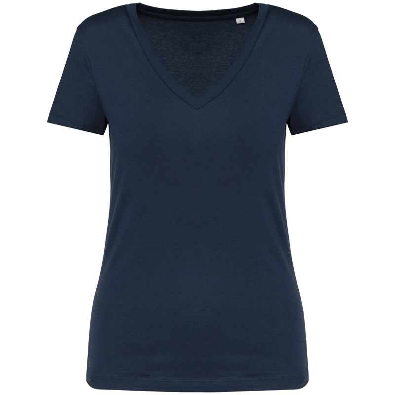 T-shirt "Essentiel" col V femme