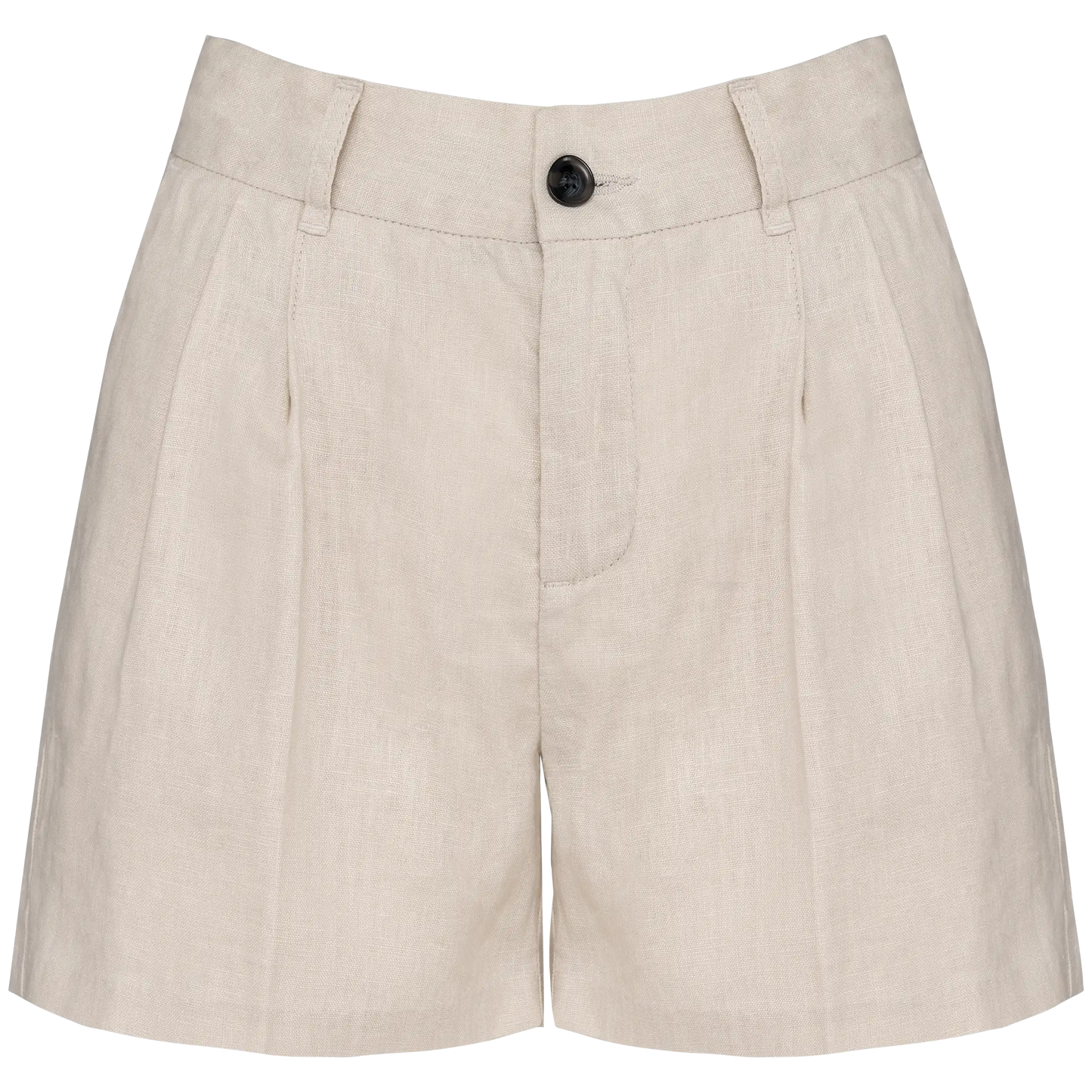 Short en lin femme