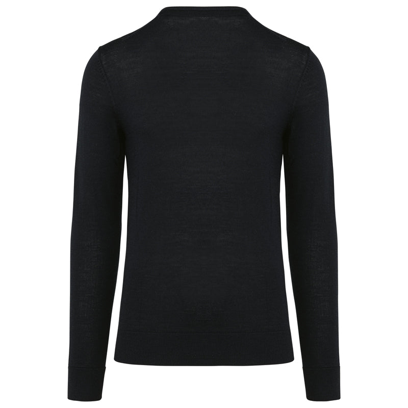 Pull Mérinos Homme Col V Maille Fine