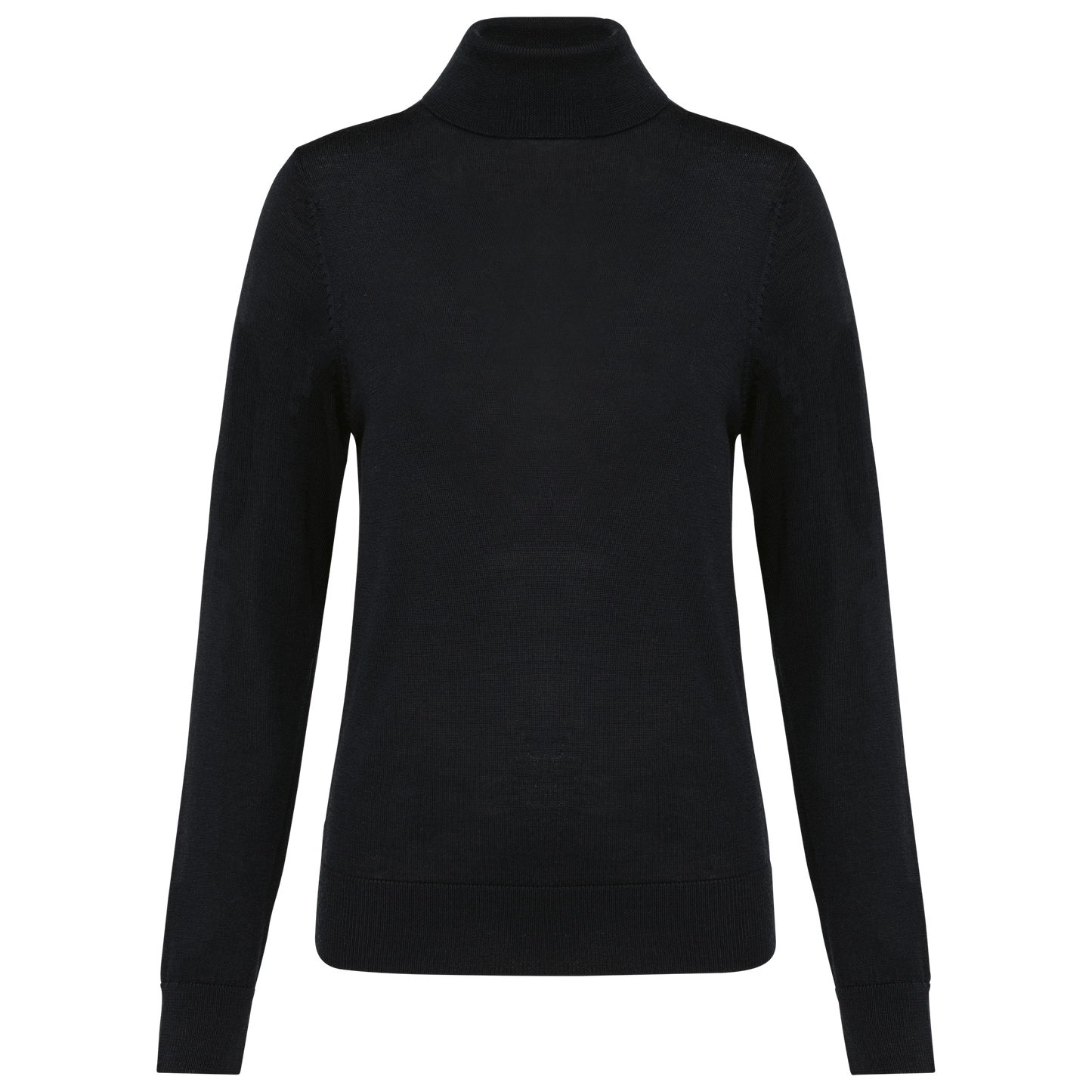 Pull Mérinos Femme Col Roulé