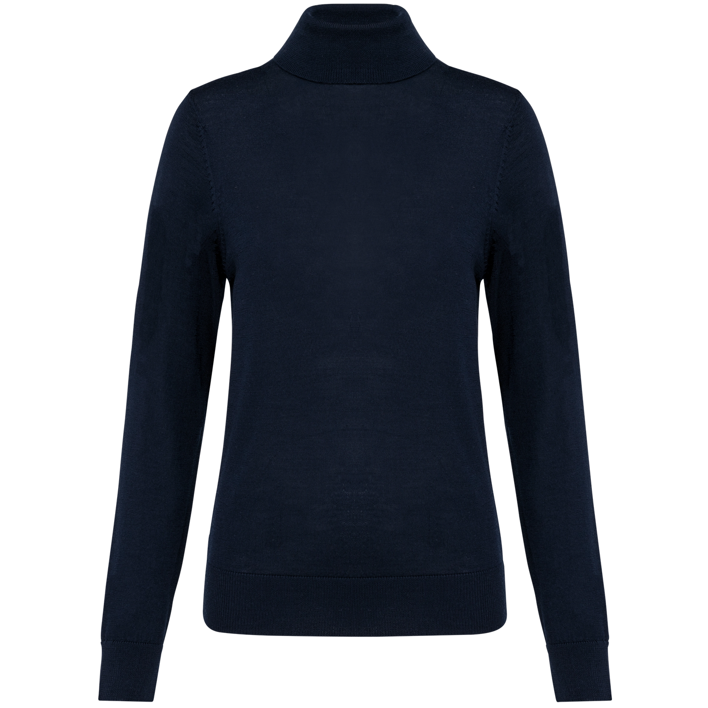 Pull Mérinos Femme Col Roulé