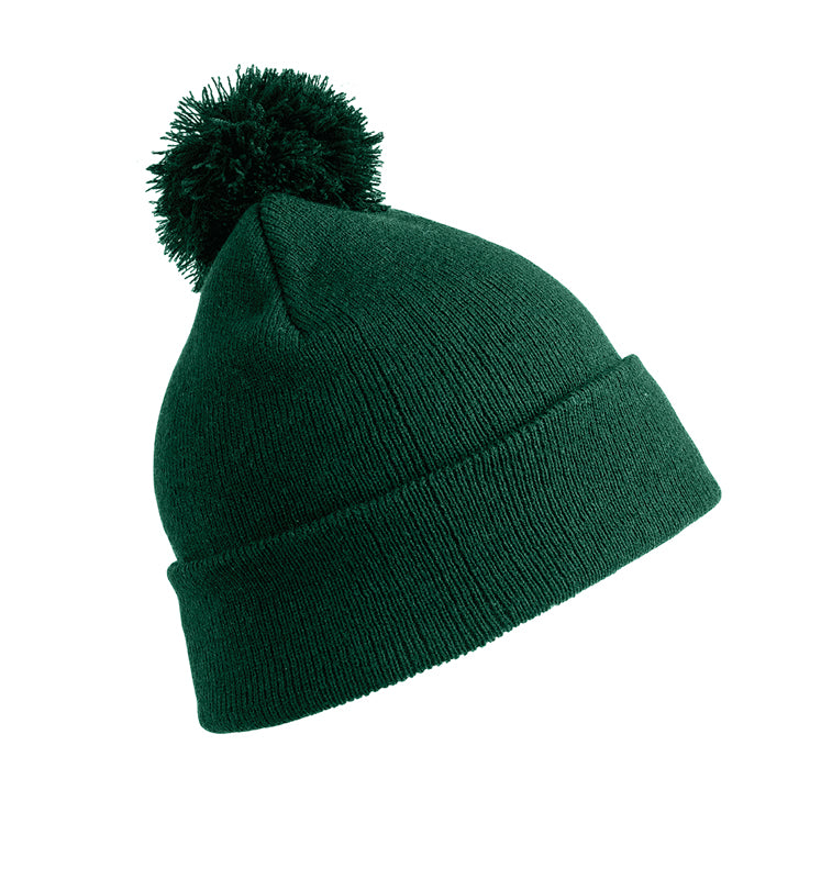Children's Soft Knitted Pompom Hat