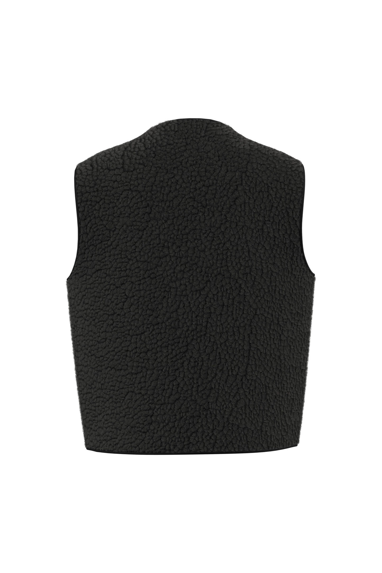 Veste Sans Manches Sherpa Femme