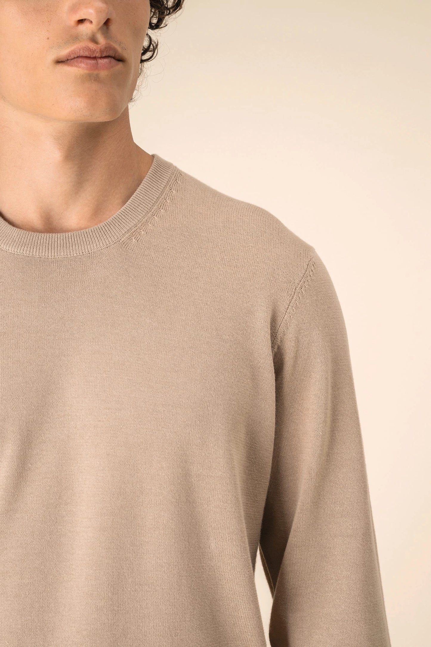 Pull Col Rond Homme