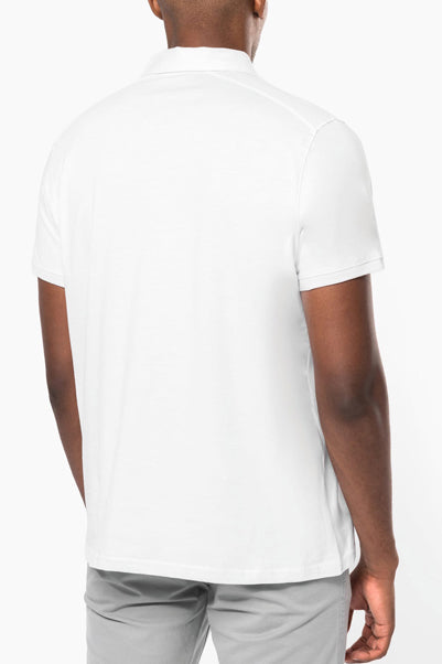 Men's Short Sleeve Jersey Polo Shirt