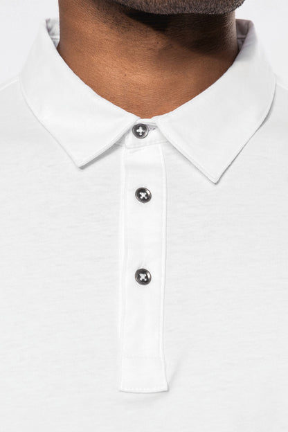 Men's Short Sleeve Jersey Polo Shirt