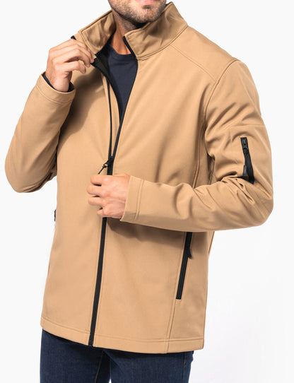Herren Outdoor Softshelljacke