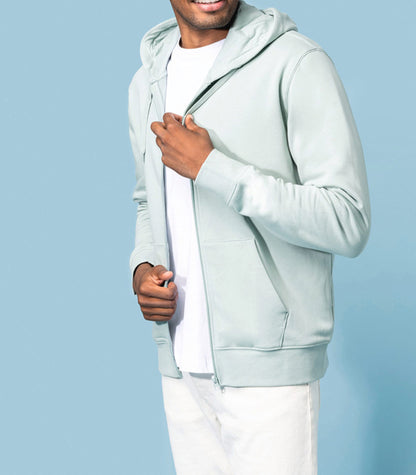 Sweat à Capuche Zippé Bio Homme