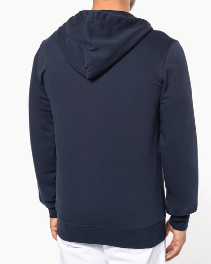 Sweat à Capuche Zippé Bio Homme