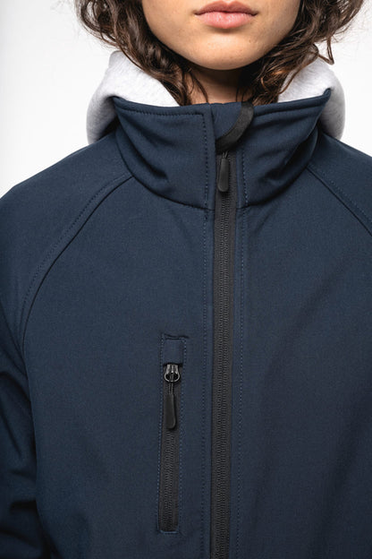 Umweltfreundliche 3-Lagen-Softshelljacke