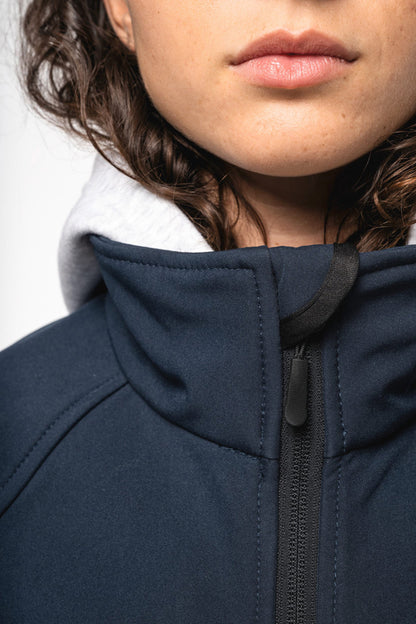 Umweltfreundliche 3-Lagen-Softshelljacke