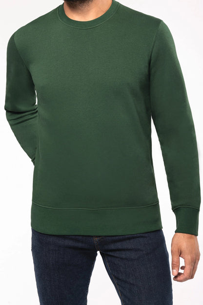 Men's round neck sweatshirt