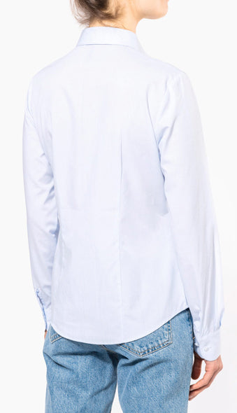 Chemise Popeline Easy Care Femme
